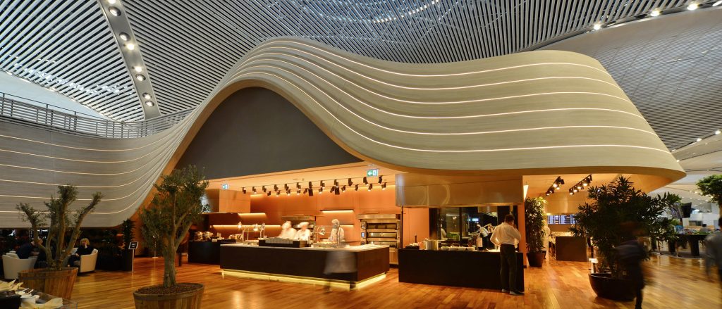 Turkish Airlines Lounge – Istanbul Airport, Turkey